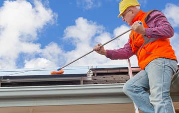 Coed Eva soft wash roof cleaning